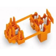 Gniazdo 3-polowe 1,5mm2 2xL, 1xPE pomarańczowe 730-103 