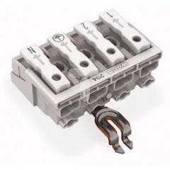 Złączka zasilająca 4-biegunowa bez stopek ze stykiem PE 294-4314 