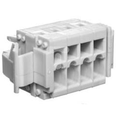 Gniazdo MCS-MINI Classic 4-biegunowe jasnoszare raster 3,5mm 734-104/037-000 