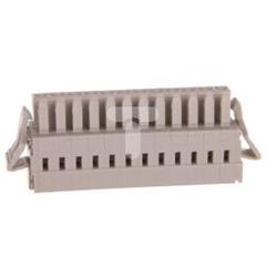 Gniazdo MCS-MINI Classic 12-biegunowe jasnoszare raster 3,5mm 734-112/037-000