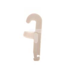 Przycisk do wtyków i gniazd naturalny 734-230 /25szt./