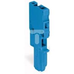 Gniazdo X-COM 1-przewodowe 1-biegunowe niebieskie 769-101/000-006 