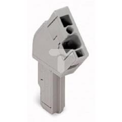 Gniazdo X-COM 1-przewodowe 4-biegunowe szare 769-104/022-000 