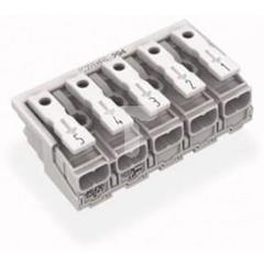 Złączka zasilająca 5-biegunowa bez stopek bez styku PE 294-4045