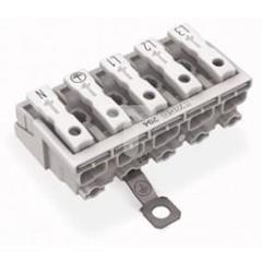 Złączka zasilająca 5-biegunowa bez stopek ze stykiem PE 294-4415