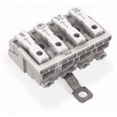 Złączka zasilająca 4-biegunowa bez stopek ze stykiem PE 294-4424