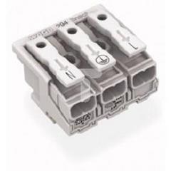 Złączka zasilająca 3-biegunowa bez styku PE Linect 294-8013 