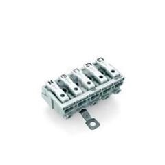 Złączka zasilająca 5-biegunowa ze stopkąmi z stykiem PE 294-5415 