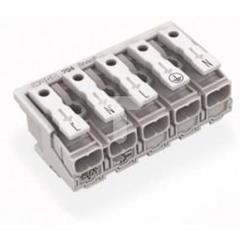 Złączka zasilająca 5-biegunowa bez styku PE Linect 294-8025 