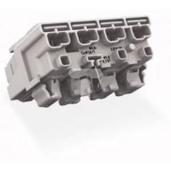 Złączka zasilająca 4-biegunowa ze stykiem PE Linect 294-8124 