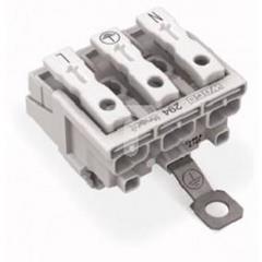 Złączka zasilająca 3-biegunowa ze stykiem PE Linect 294-8413 