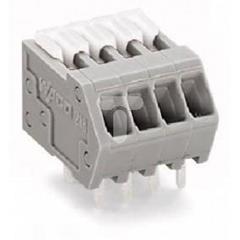 Listwa zaciskowa do płytek drukowanych 4-biegunowy pomarańczowa raster 2,54mm 218-504/000-012 