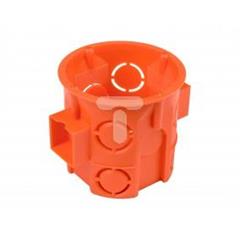 Puszka podtynkowa 60mm głęboka czerwona PK-60 0285-00 /60szt./