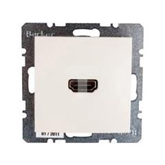 Berker/B.Kwadrat Gniazdo HDMI kremowe połysk S.1 3315428982