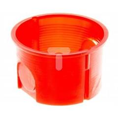 Puszka podtynkowa 60mm czerwona PK-60 PRO 0281-00