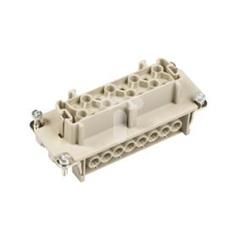 Wkład złącza 16P+PE żeński 16A 500V EPIC H-BE 16 BS DR 10195000