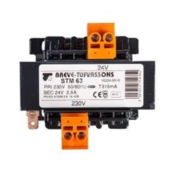 Transformator 1-fazowy STM 63VA 230/24V 16224-9916
