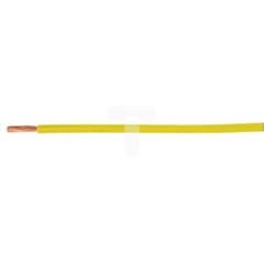 Przewód instalacyjny H05V-K (LgY) 0,75 żółty /100m/