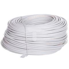Przewód mieszkaniowy H03VV-F (OMY) 3x0,5 żo biały /100m/