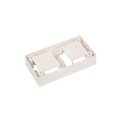 Simon Classic Puszka natynkowa podwójna płytka biała MPN2/11 WMYZ-202xxx-1012