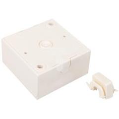 Berker/B.Kwadrat Puszka natynkowa pojedyncza kremowa 5310419902