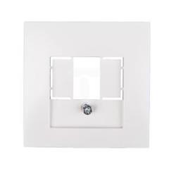 Berker/B.Kwadrat Element centralny gniazda TAE i głośnikowego biały 5310338989