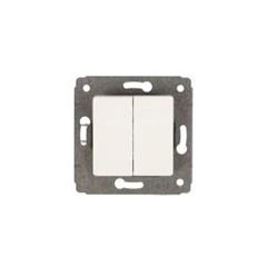 CARIVA Łącznik świecznikowy 10AX biały IP20 773605