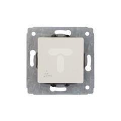 CARIVA Łącznik jednobiegunowy 10AX kremowy IP44 773709