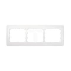 SISTENA LIFE Ramka potrójna pozioma arctic 771003