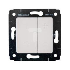 CARIVA Ściemniacz przyciskowy 40-600VA kremowy 773715