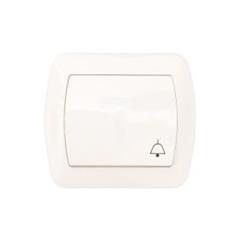 Simon Akord Przycisk /dzwonek/ biały AD1/11 WMAL-490xxx-1012