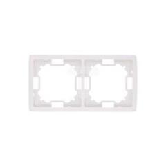 Simon Basic Standard Ramka podwójna uniwersalna biała BMR2/11 WMYZ-04220x-1013