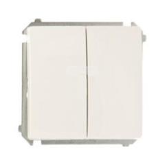 Simon Basic Łącznik schodowy podwójny biały BMW6/2.01/11 WMUL-0602xx-1011