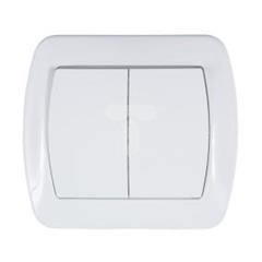 Simon Akord Łącznik schodowy podwójny biały AW6/2/11 WMAL-4602xx-1011