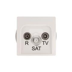 Simon Basic Gniazdo antenowe RD/TV/SAT końcowe białe BMZAR-SAT1.3/1.01/11 WMUA-03018z-1011