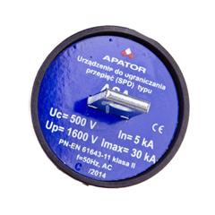 Ogranicznik przepięć A 500V 5kA ASA 500-5B 63-930100-131