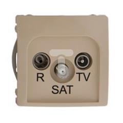 Simon Basic Gniazdo antenowe RD/TV/SAT końcowe beżowe BMZAR-SAT1.3/1.01/12 WMUA-03018z-9011