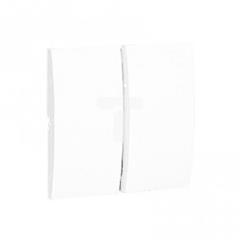 Simon Classic Klawisz podwójny łącznika świecznikowego/schodowego biały MKW5/11 WMCL-K5x2xx-1013