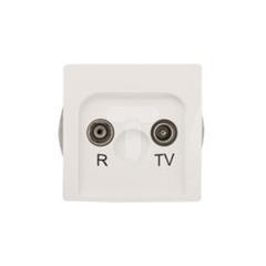 Simon Basic Gniazdo antenowe RD/TV końcowe separowane białe BMZAR1/1.01/11 WMUA-05010z-1011