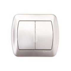 Simon Akord Łącznik świecznikowy aluminium metalizowane AW5/26 WMAL-450xxx-D012