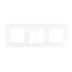 NILOE Ramka potrójna uniwersalna biała 665003