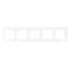 NILOE Ramka pięciokrotna biała pięciokrotna 665005