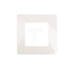 NILOE Ramka pojedyncza uniwersalna kremowa 665011