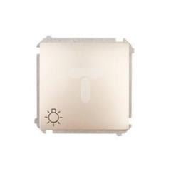 Simon Basic Przycisk /światło/ satynowy BMS1.01/29 WMUL-080xxx-H011