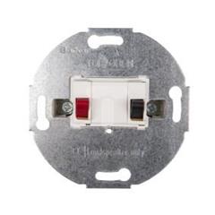 Berker/B.Kwadrat Gniazdo głośnikowe pojedyncze śnieżnobiałe 457209