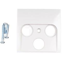 Berker/B.Kwadrat Element centralny gniazda antenowego 2-,3- wyjściowego kremowy 5312038982