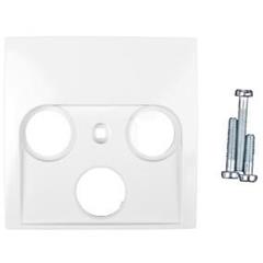 Berker/B.Kwadrat Element centralny gniazda antenowego 2-,3- wyjściowego biały 5312038989