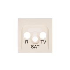 Simon Classic Pokrywa gniazda antenowego RD/TV/SAT ecru MASP/10 WMCA-P9xxxx-B013