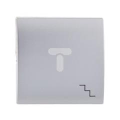 Simon Classic Klawisz pojedynczy łącznika schodowego aluminium metalizowane MKW6/26 WMCL-K6x2xx-D013