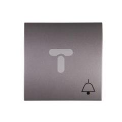 Simon Classic Klawisz pojedynczy przycisku /dzwonek/ aluminium metalizowane MKD1/26 WMCL-K7x1xx-D013